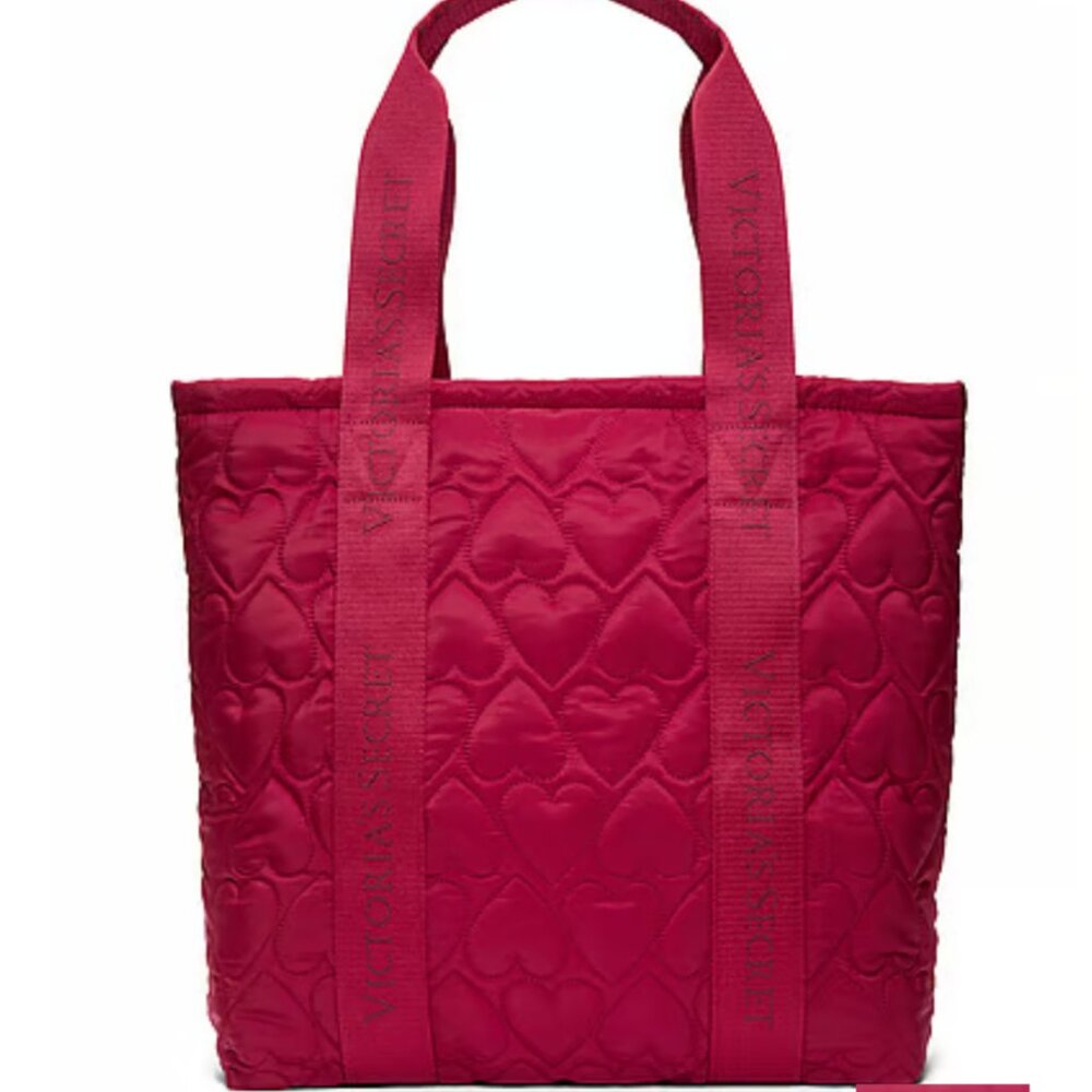 VS Red Zip Tote